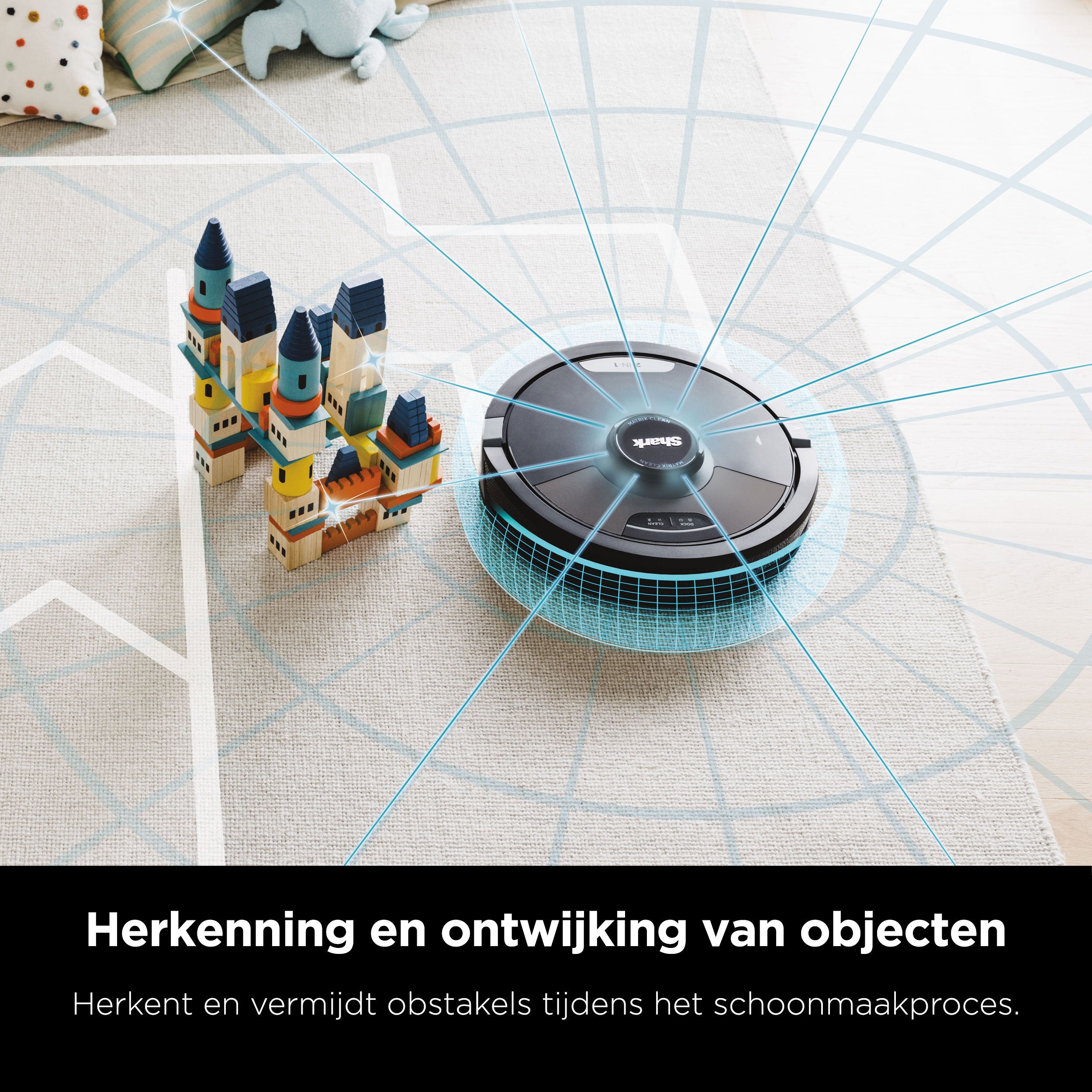 Shark 2-in-1 Roboterstaubsauger mit Wischfunktion – RV2620WDEU