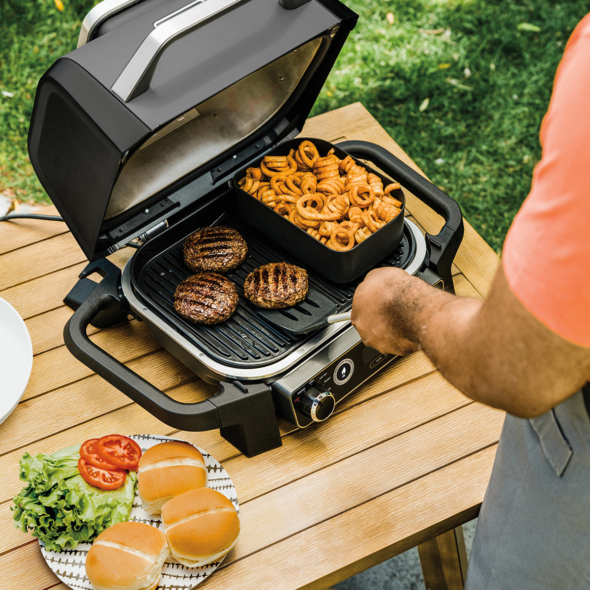 Ninja Elektrische Barbecue & Airfryer - OG701EU