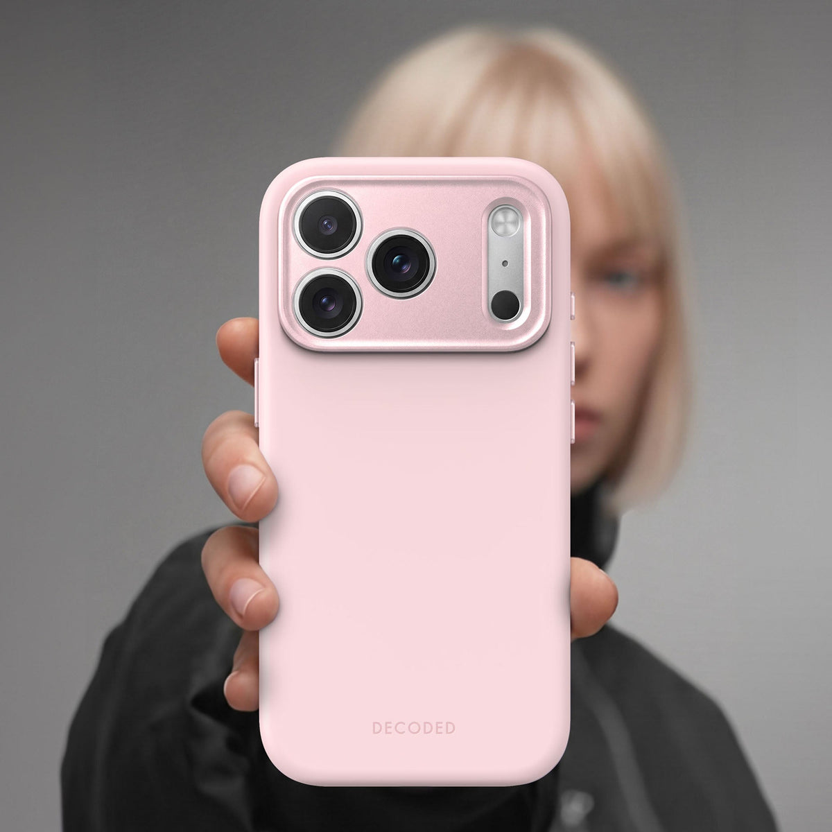 AntiMicrobial Silicone Case | Pink | iPhone 18 Pro | D27IPO18PBCS9PK