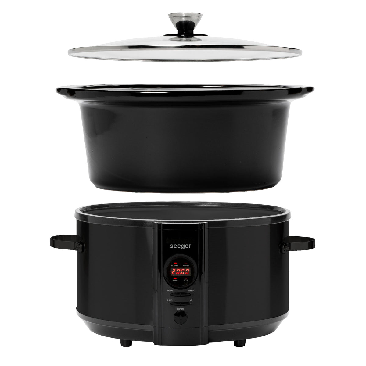 Seeger Slowcooker 6.5L - SGR1760BK