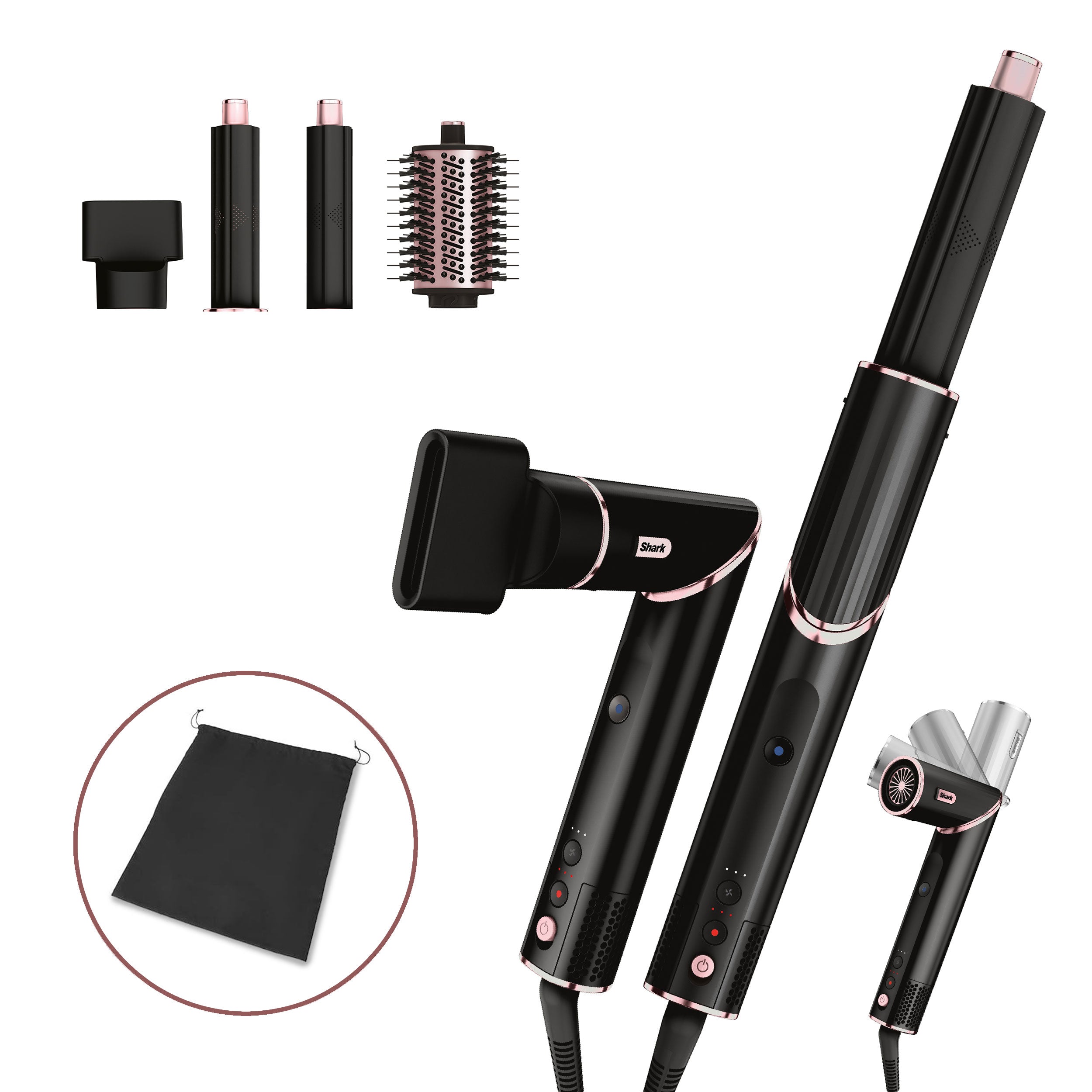 Shark FlexStyle Multistyler et sèche-cheveux 3-en-1 - HD424EU