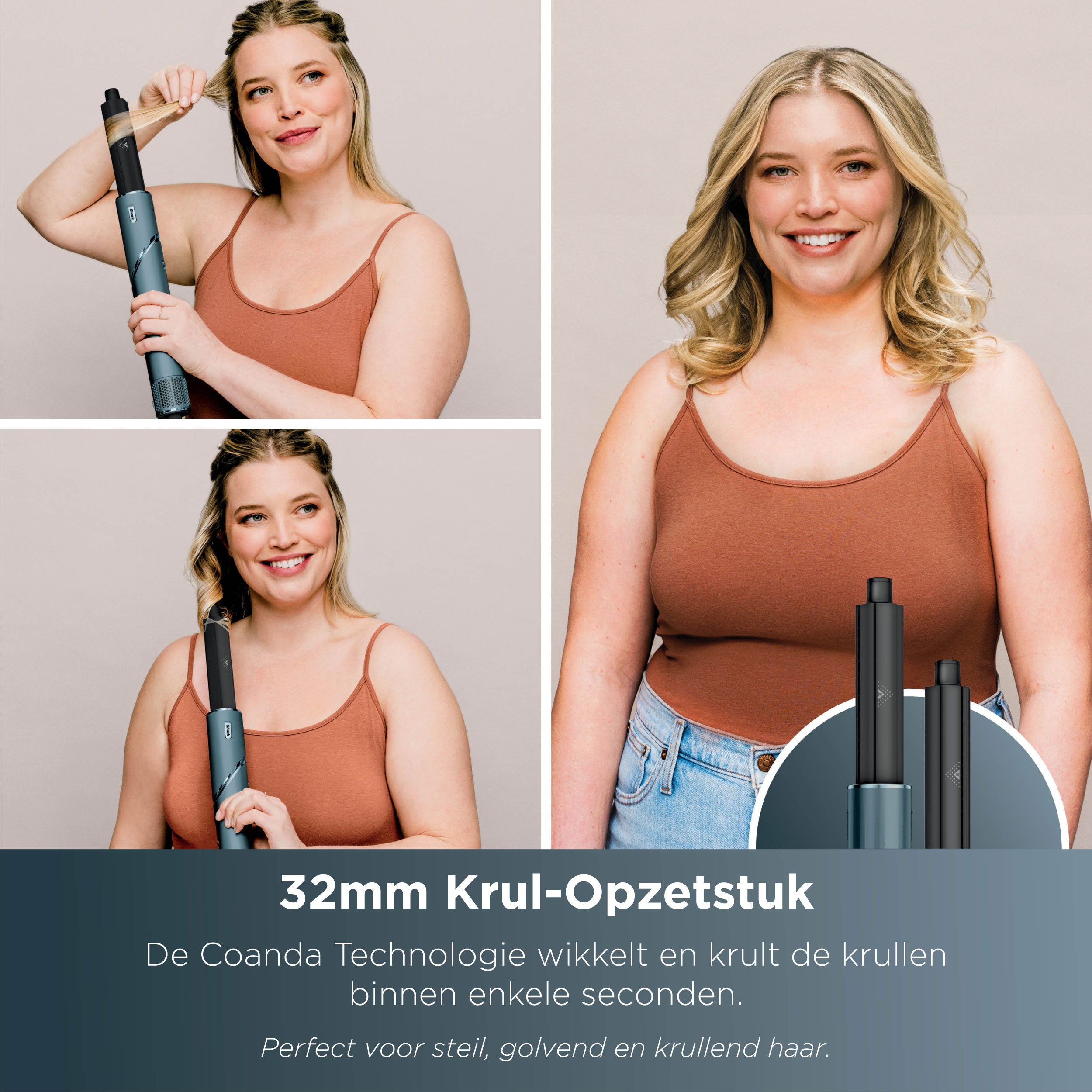 Shark FlexStyle 5-in-1-Multistyler und Haartrockner – HD450TLEU