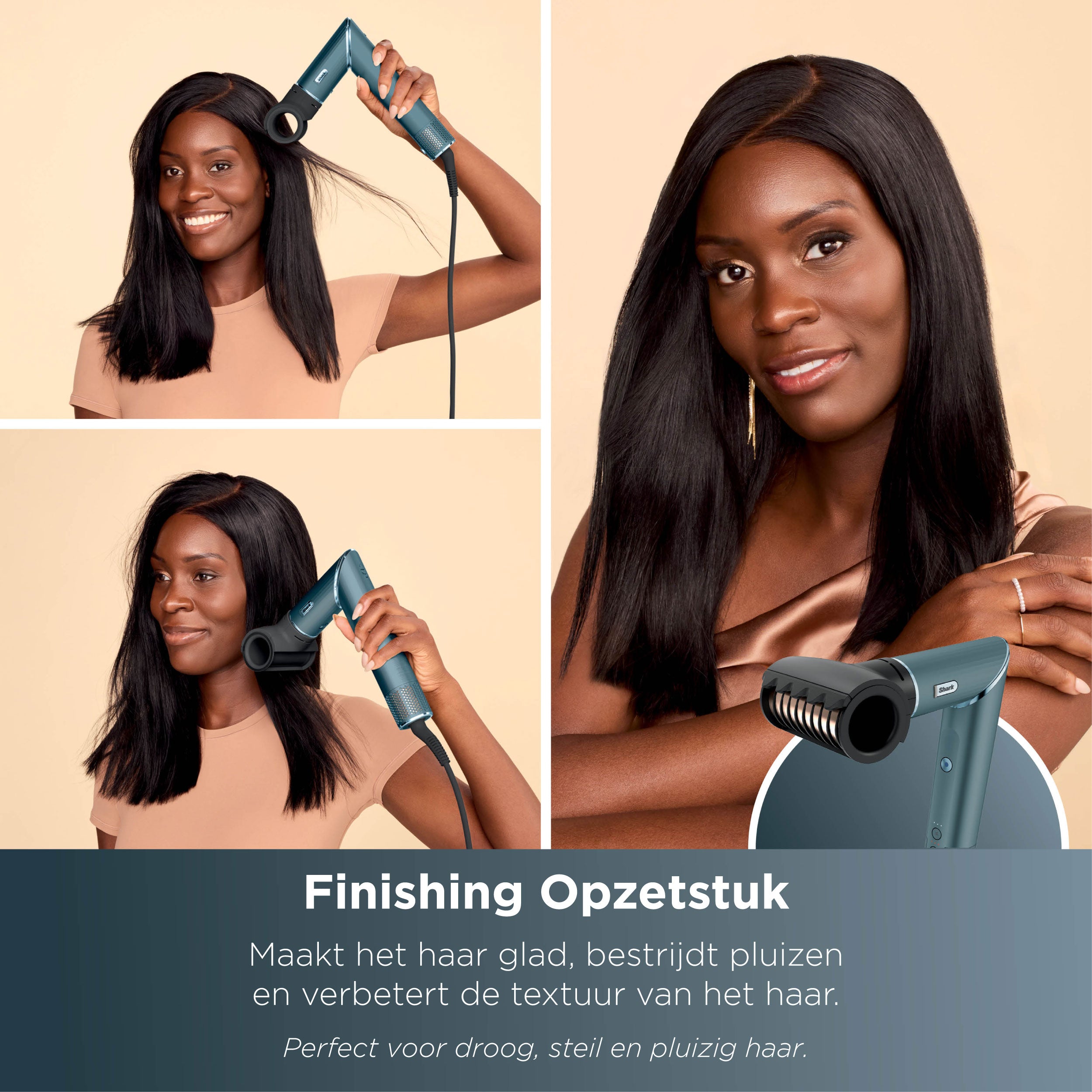 Shark FlexStyle 5-in-1-Multistyler und Haartrockner – HD450TLEU
