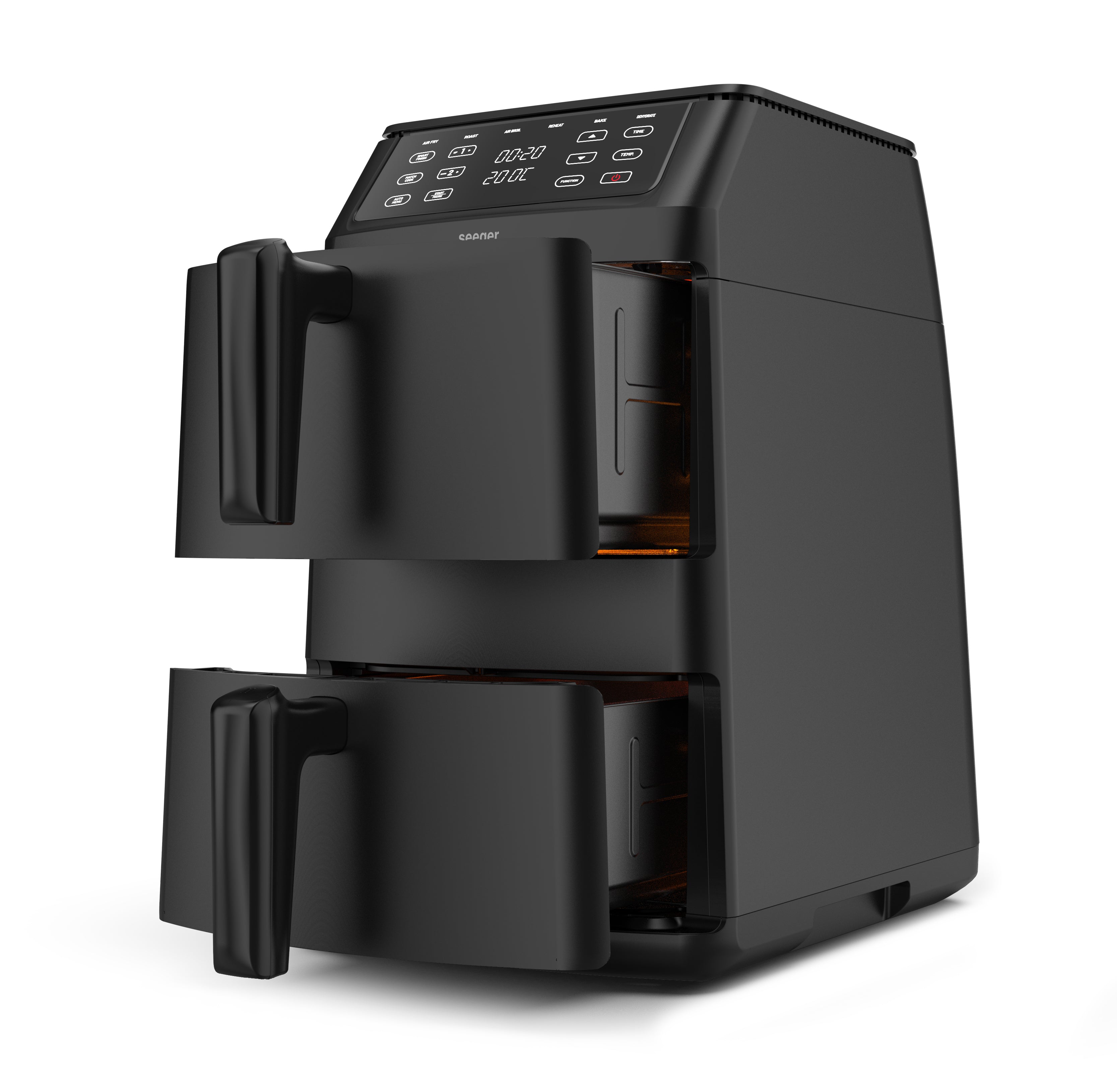 Seeger SuperFry Dubbele Airfryer - SGR1011BK