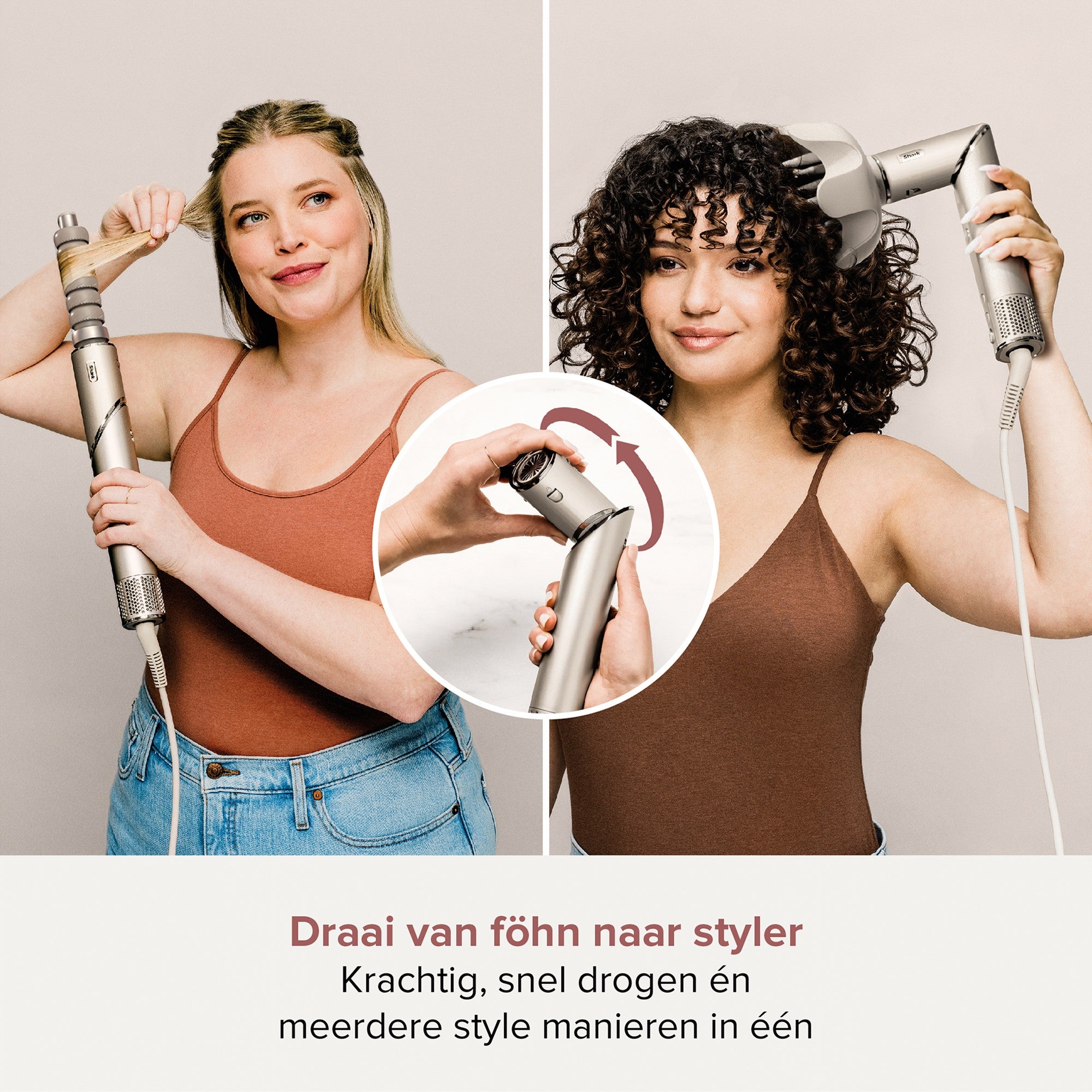 Shark FlexStyle 5-in-1-Multistyler und Haartrockner – verbessertes Modell 2025 – HD446SLEU