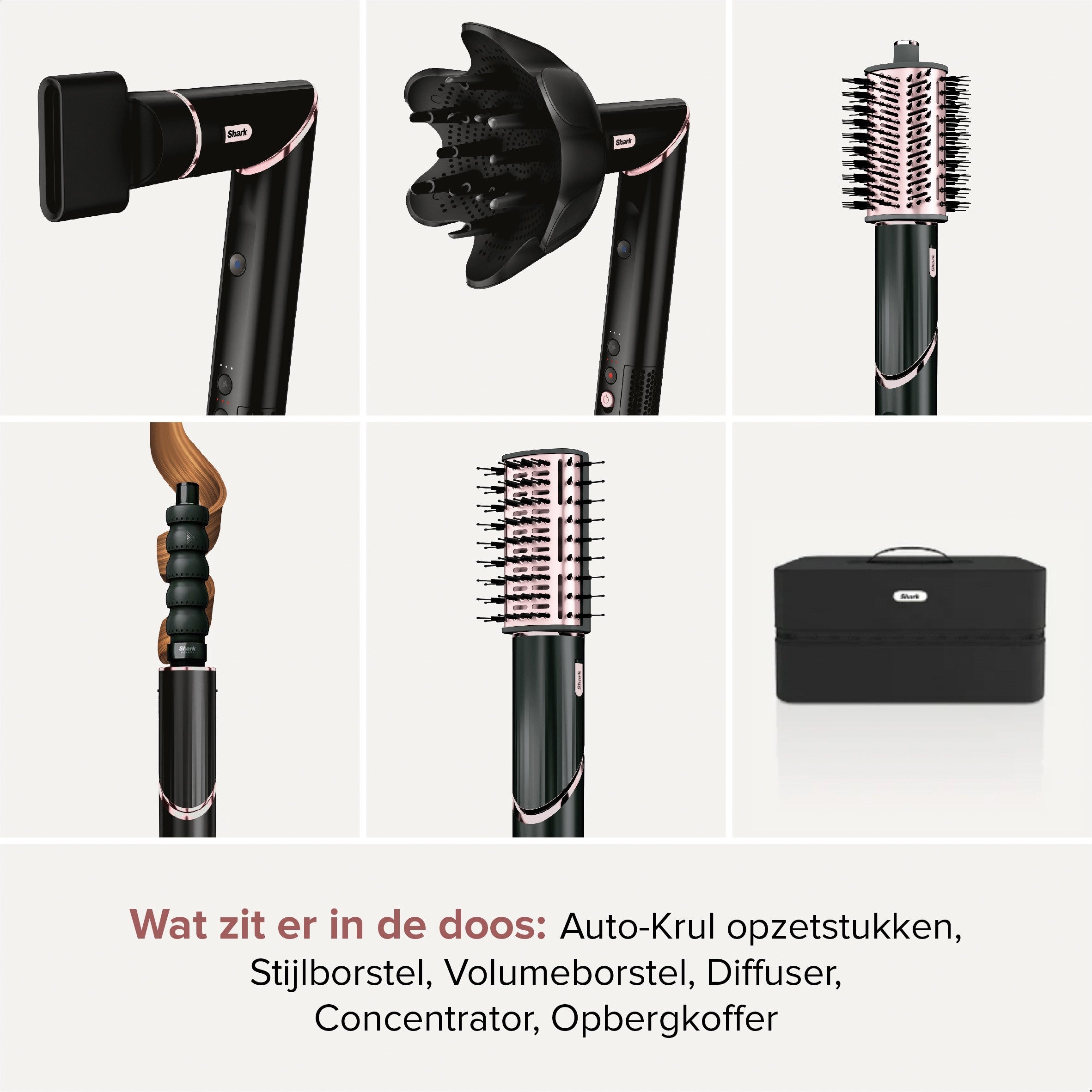 Shark FlexStyle 5-in-1 Multistyler & Föhn - Verbeterd 2025 Model  - HD446EU
