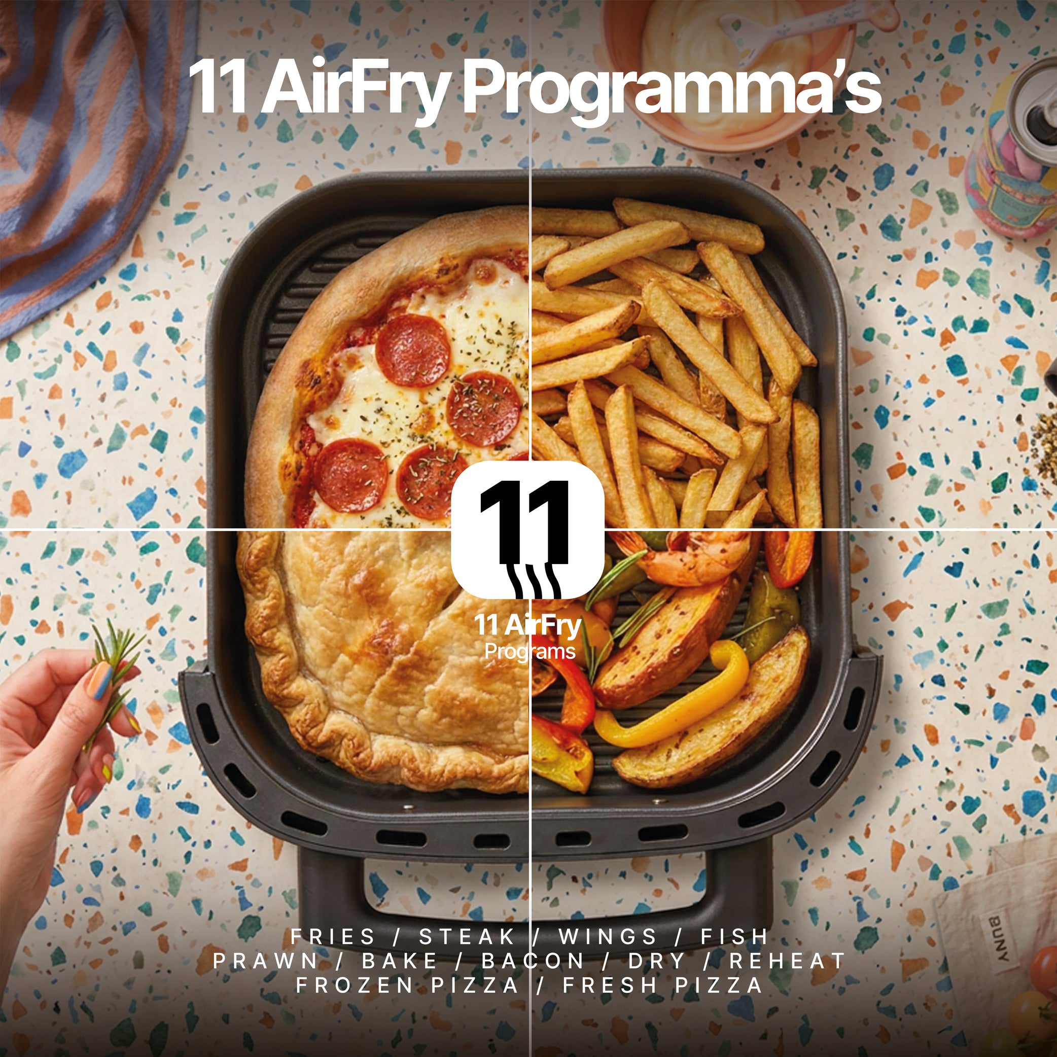 Seeger SpaceFry Airfryer XXL
