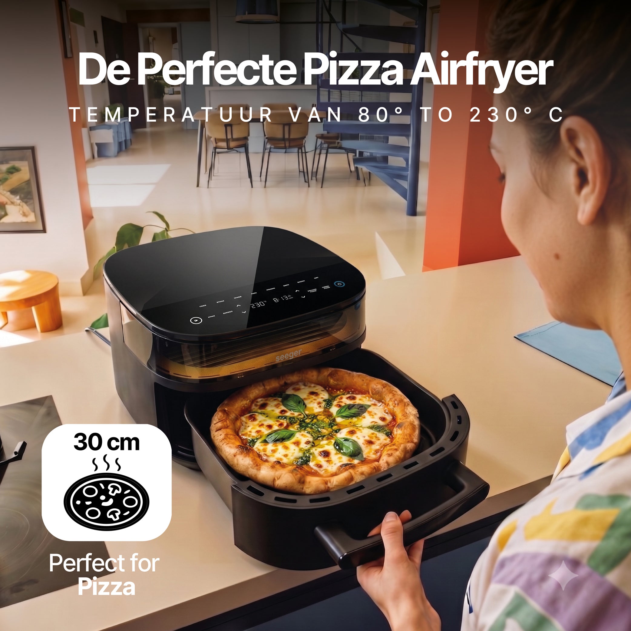 Seeger SpaceFry Airfryer XXL