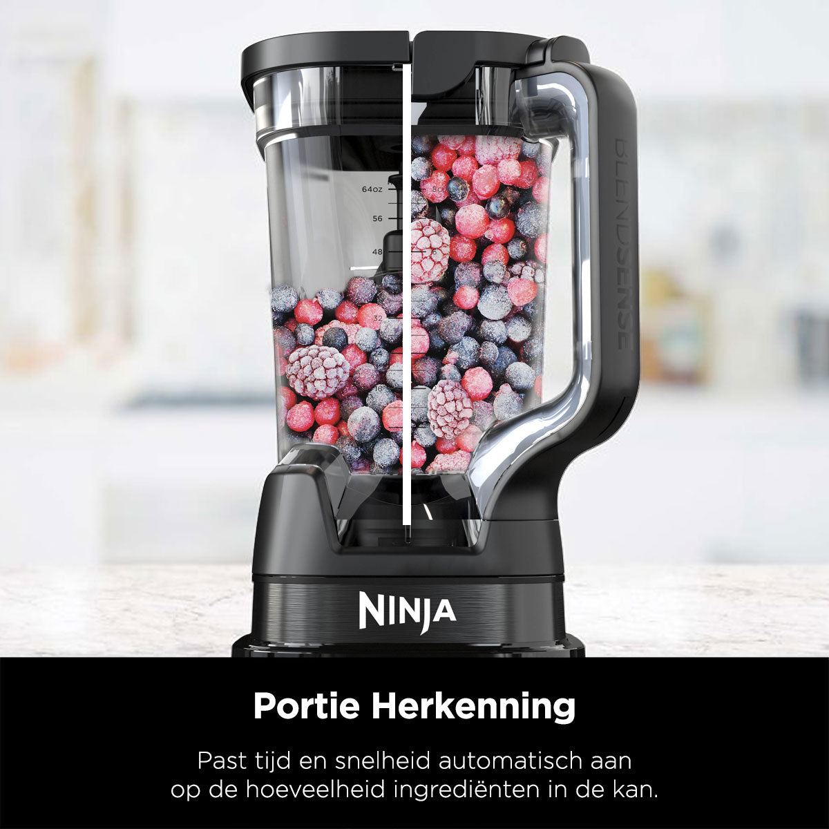 Ninja Detect 3-in-1-Küchenmaschine, Mixer und Smoothie-Maker – TB401EU