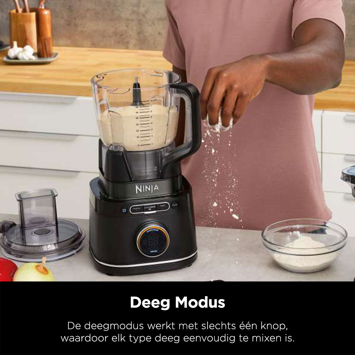 Ninja Detect 3-in-1-Küchenmaschine, Mixer und Smoothie-Maker – TB401EU