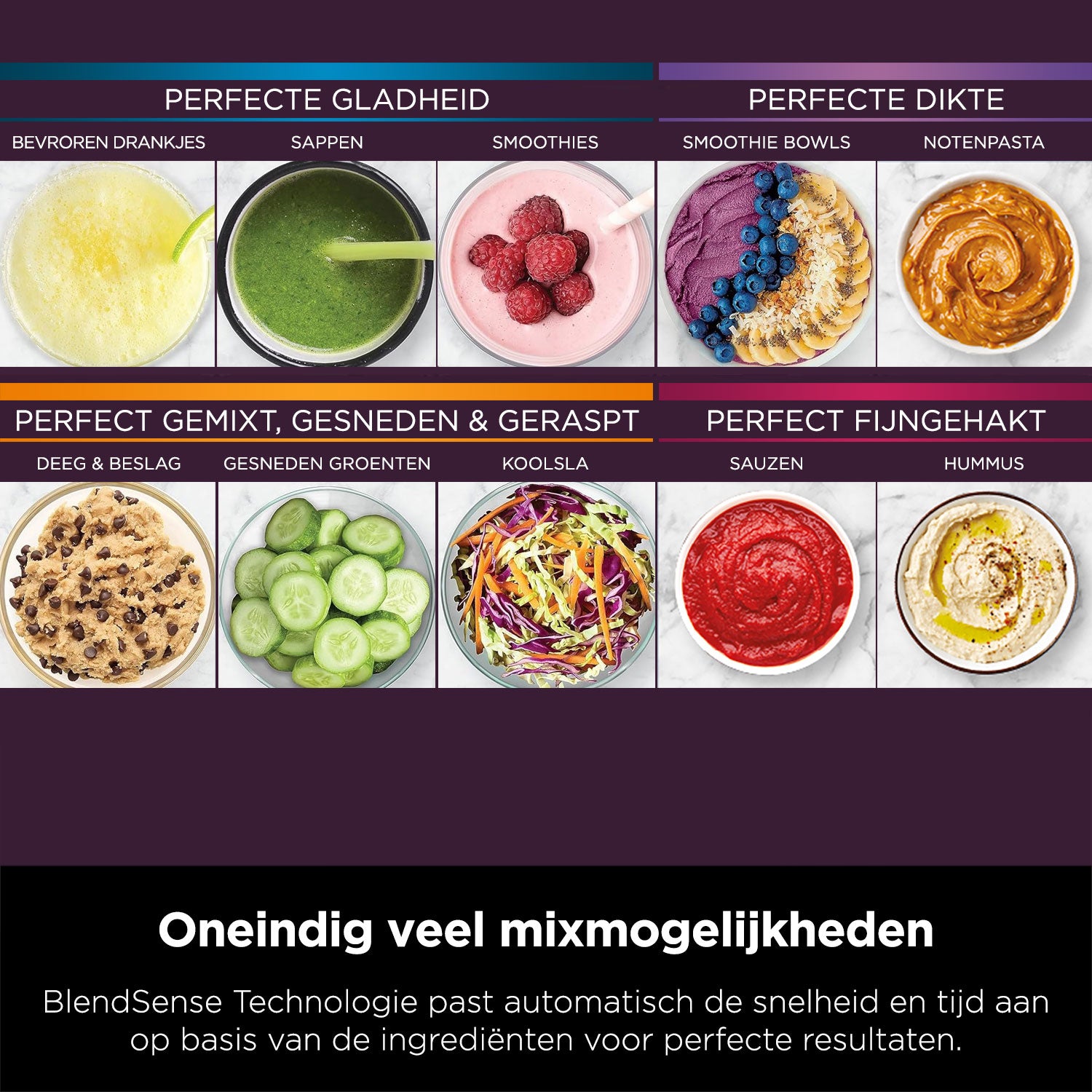 Ninja Detect 3-in-1-Küchenmaschine, Mixer und Smoothie-Maker – TB401EU