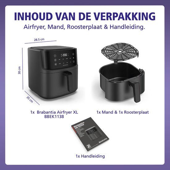 Brabantia Airfryer - BBEK1137