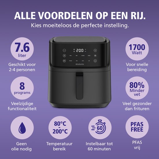 Brabantia Airfryer - BBEK1137