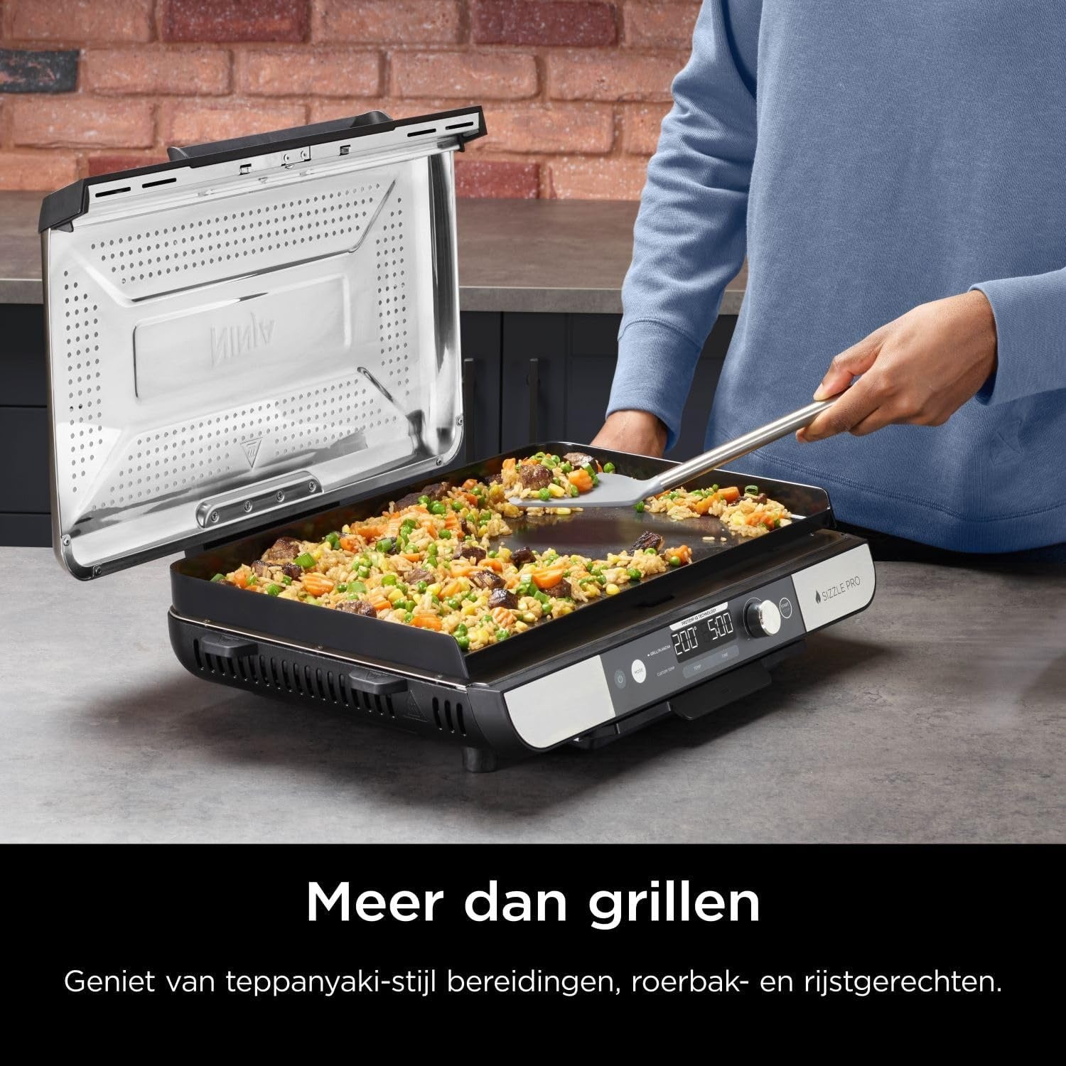 Ninja Sizzle Pro XL Grillplaat & Plancha - GX101EU