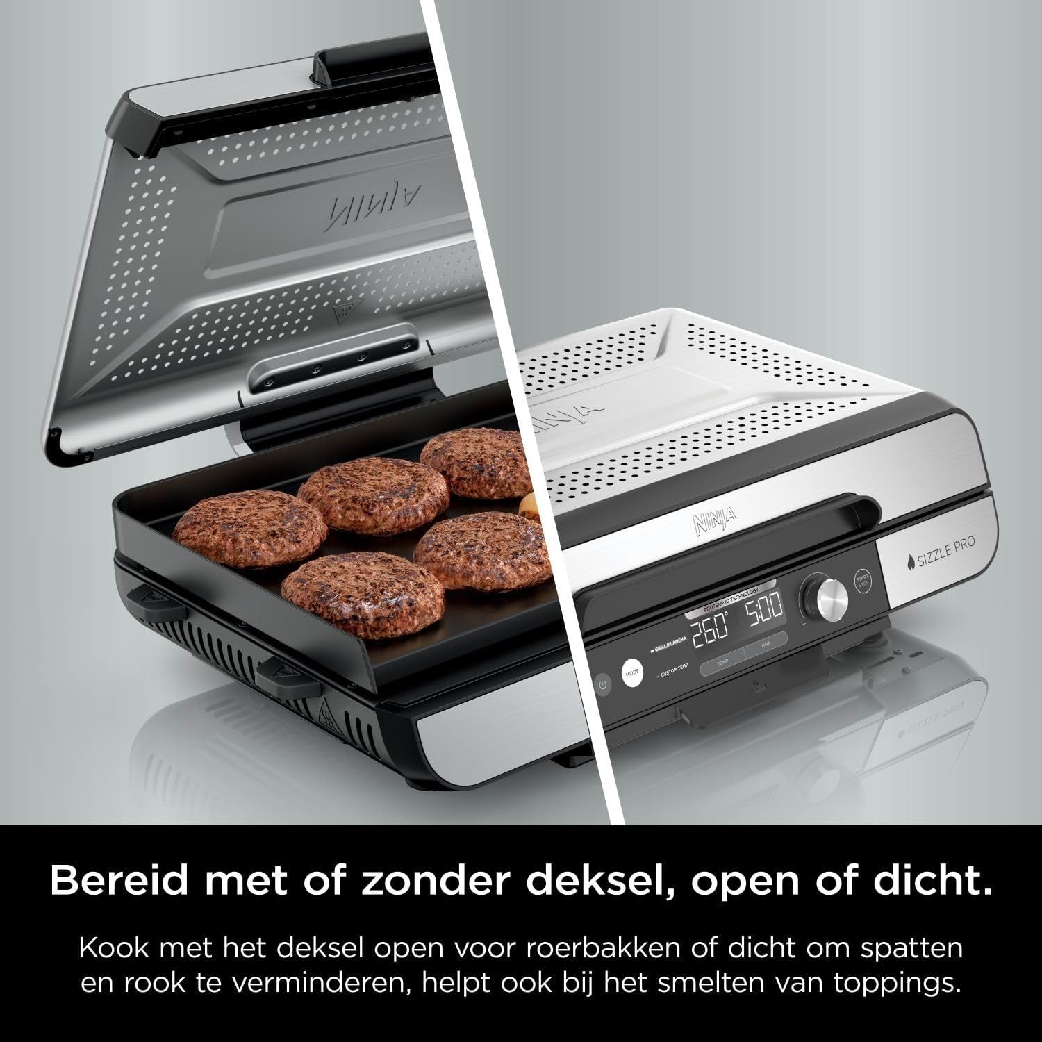Ninja Sizzle Pro XL Grillplaat & Plancha - GX101EU