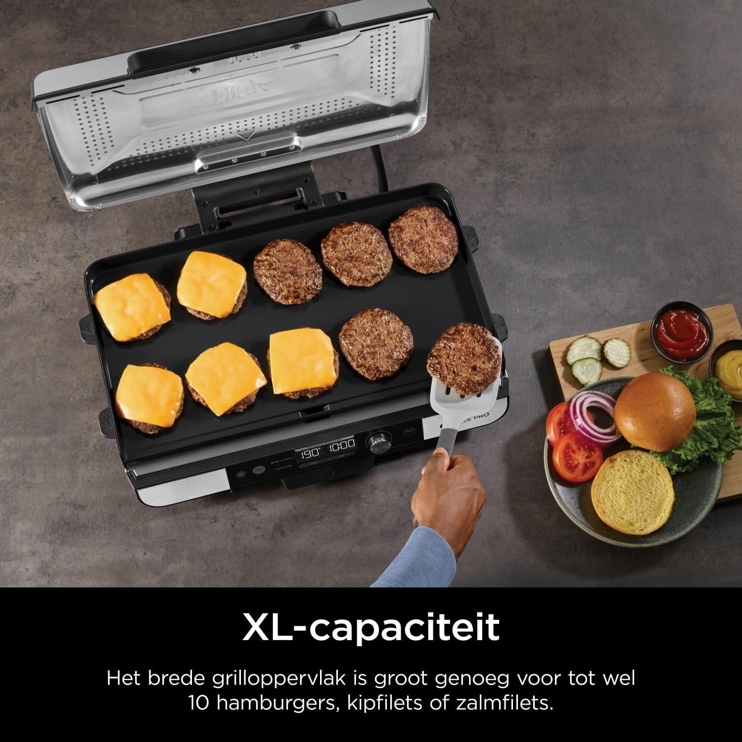 Ninja Sizzle Pro XL Grillplaat & Plancha - GX101EU