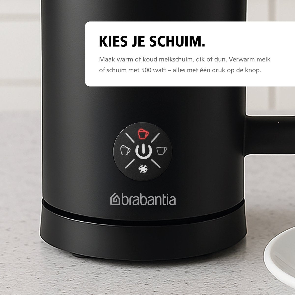 Brabantia Elektrische Melkopschuimer - BBEK1048