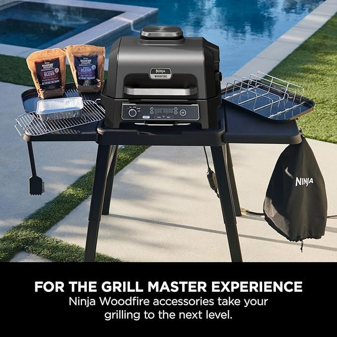 Ninja Woodfire XL elektrischer Grillrippenständer für OG850 und OG901 – XSKOGXLRBRKEU