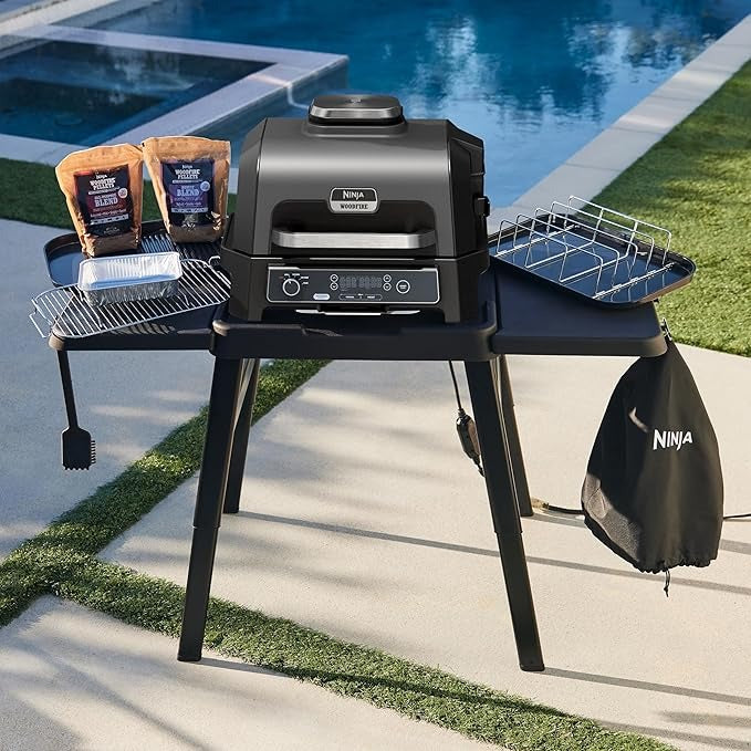 Ninja Woodfire XL Elektro-BBQ-Grill/Flachplatte OG850 & OG901 – XSKOGXLGGCMEU