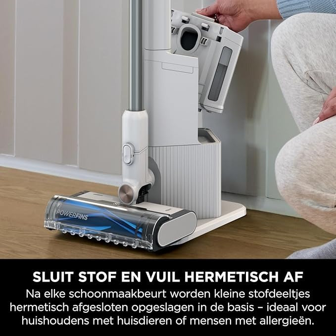 Shark Snoerloze Steelstofzuiger - Vloerdetectie - Automatisch Leeg Systeem - BU3521EU