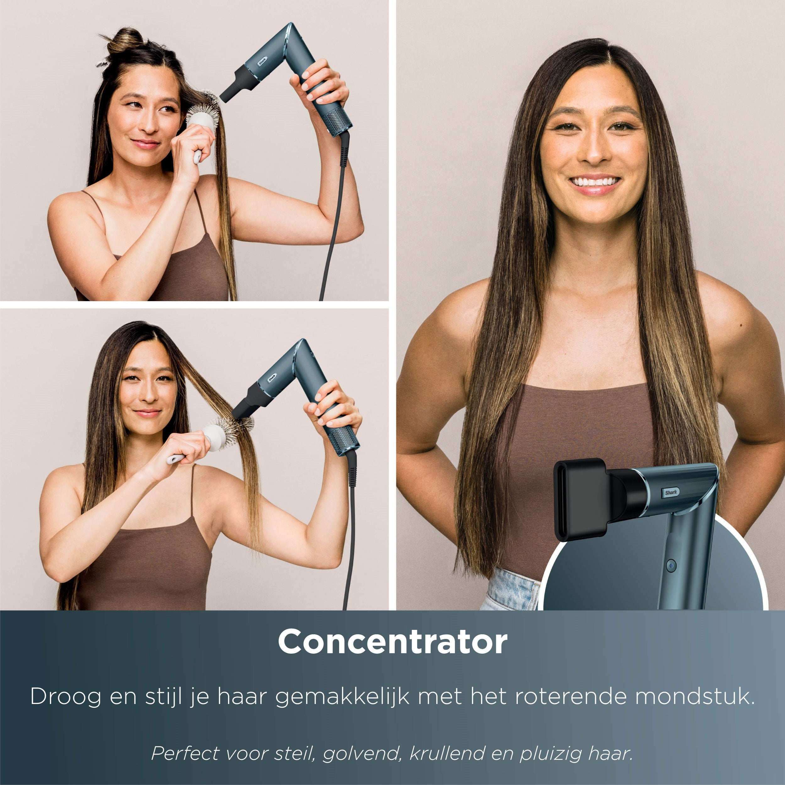 Shark FlexStyle 5-in-1-Multistyler und Haartrockner – HD450TLEU
