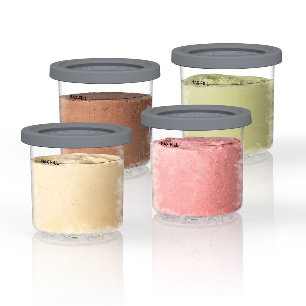 Vier Originele Creami IJsbekers NC300EU - XSK4PINTEUUK