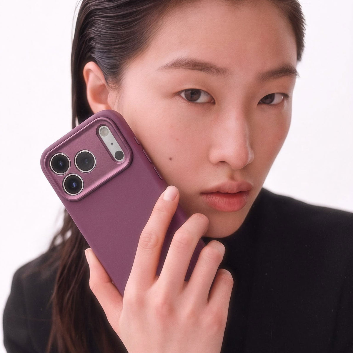 AntiMicrobial Silicone Case | Plum | iPhone 18 Pro Max | D27IPO18PMBCS9PM