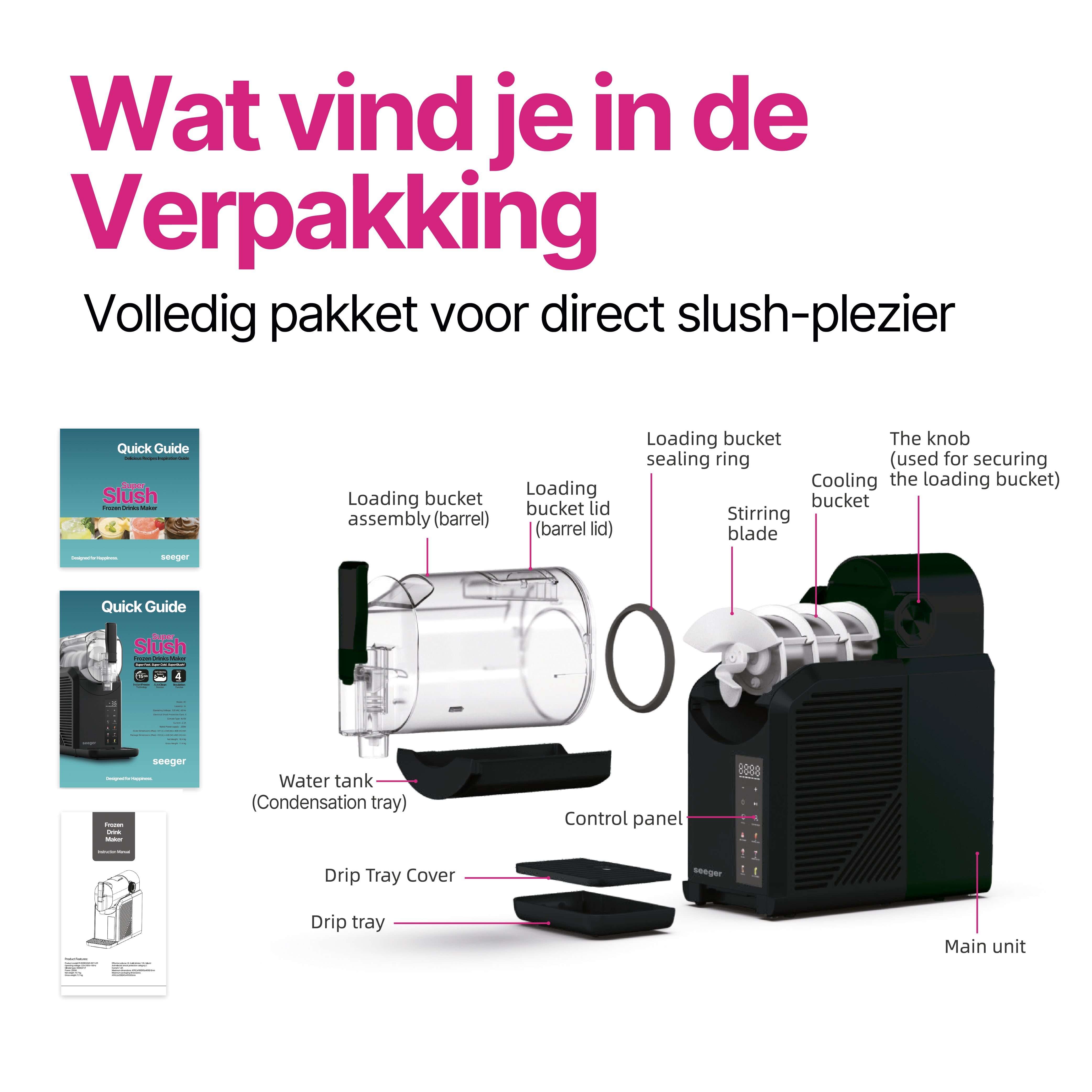 Seeger SuperSlush Machine - SLFRZ1BK