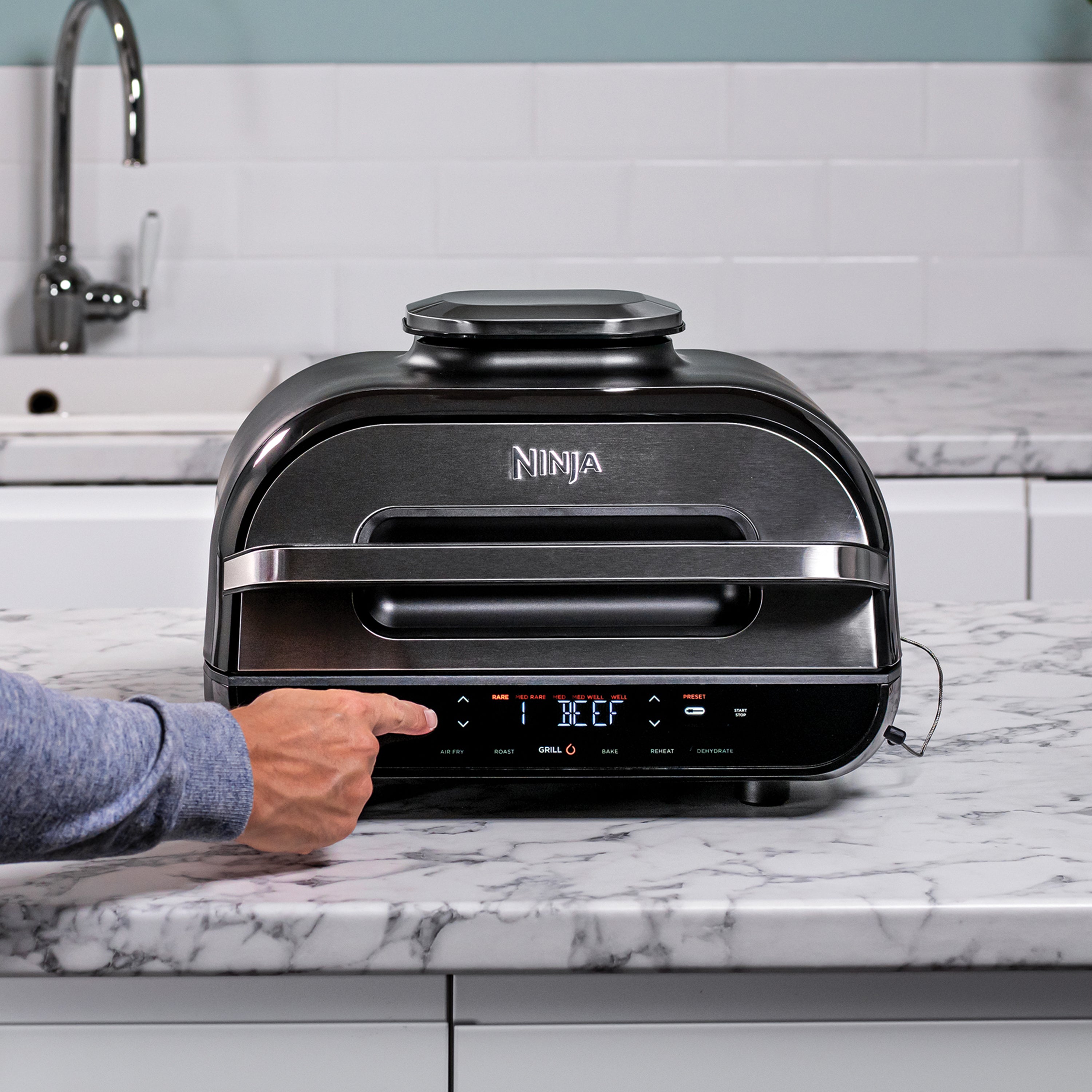 Ninja AirGrill & Airfryer XL - AG551EU