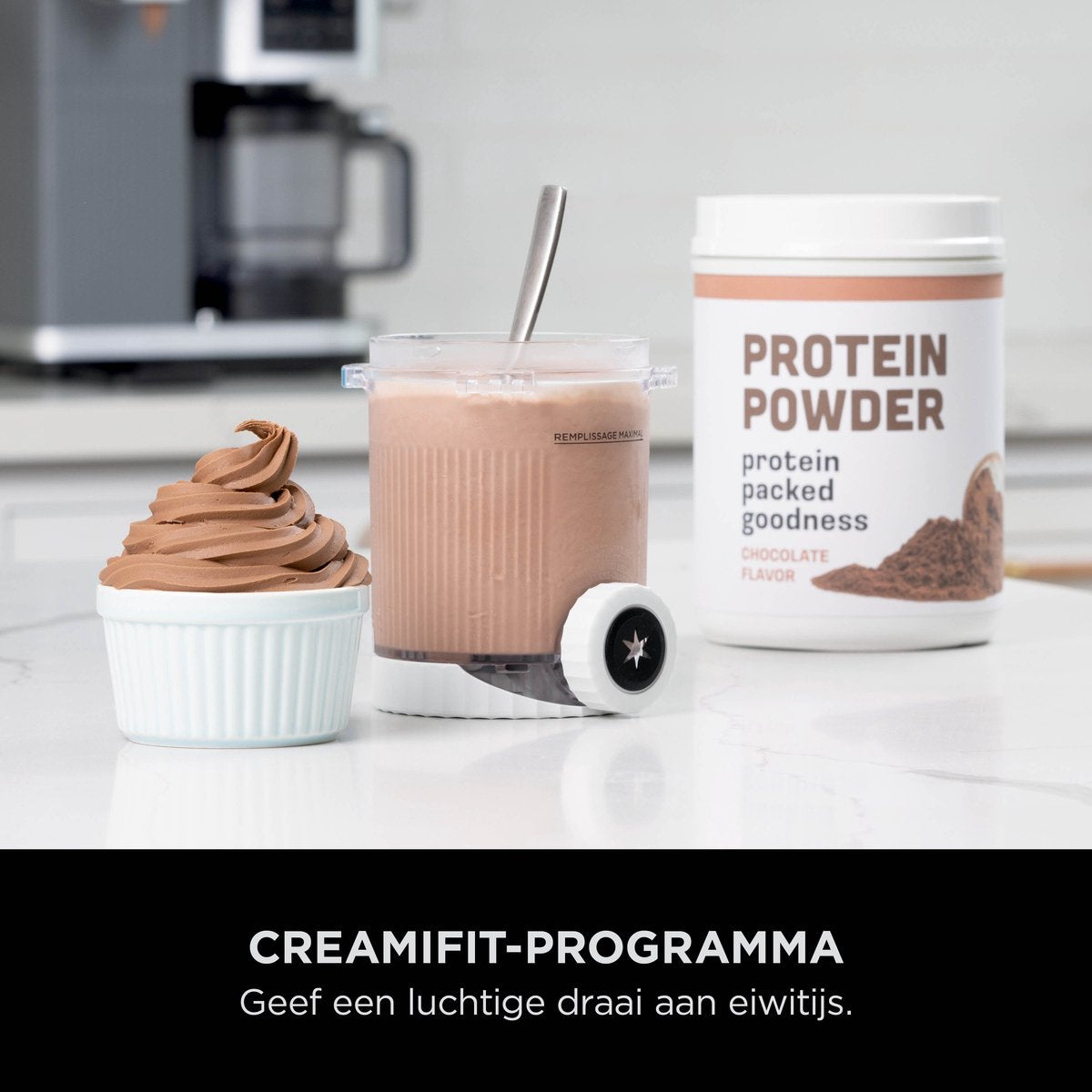 Ninja CREAMi SPIN Schepijs en Softijsmachine - NC701BU