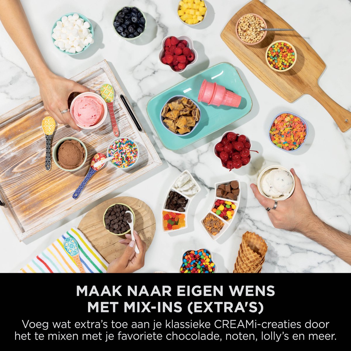 Ninja CREAMi SPIN Schepijs en Softijsmachine - NC701BU