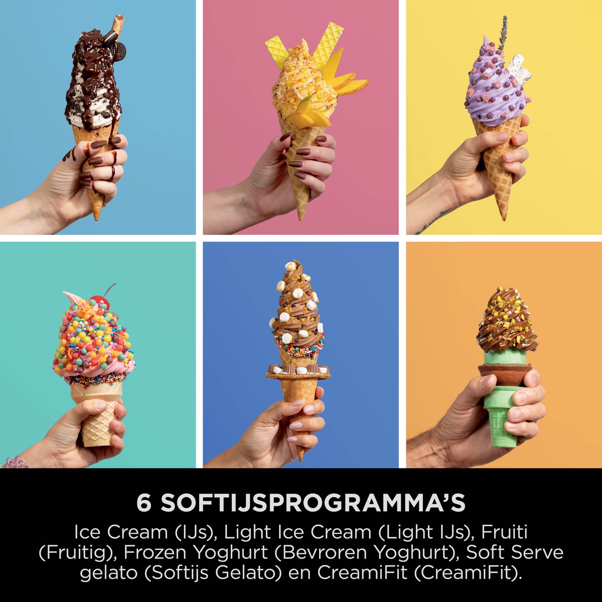 Ninja CREAMi SPIN Schepijs en Softijsmachine - NC701BU