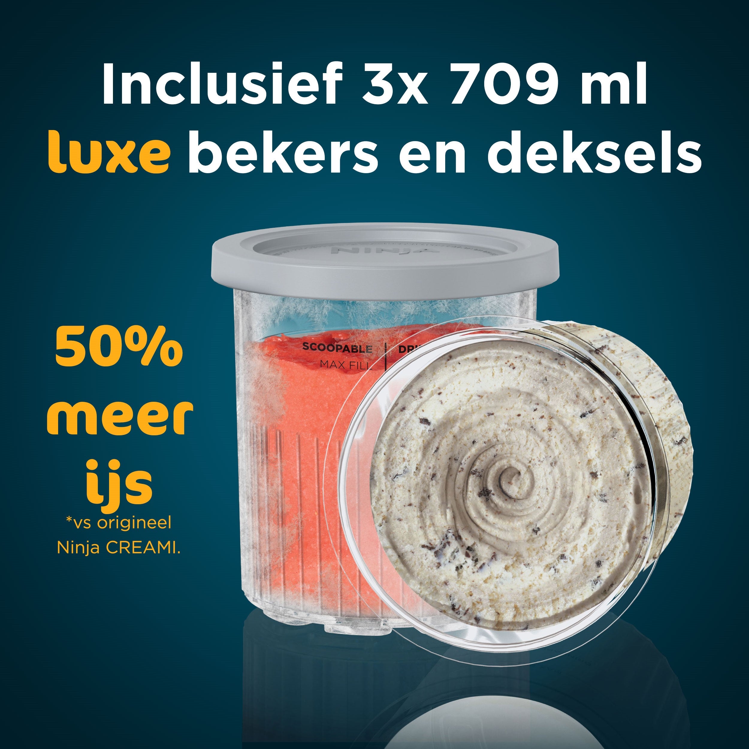 Ninja Creami Deluxe 10-en-1 sorbetière - NC501EU