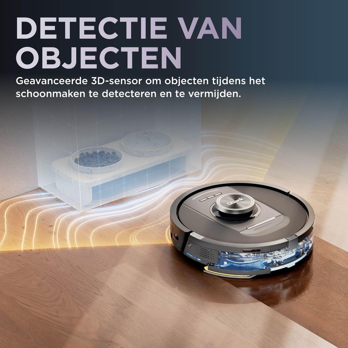 Aspirateur robot 2 en 1 Shark PowerDetect NeverTouch Pro - RV2800YEEU
