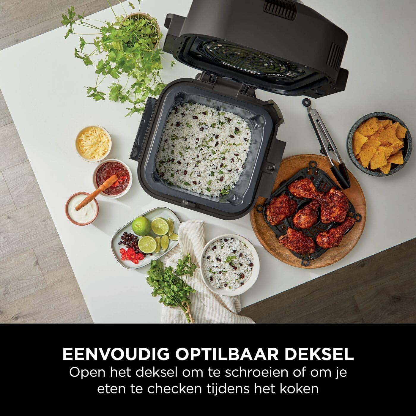Ninja Speedi 10-in-1 Multicooker en Airfryer - ON500EU
