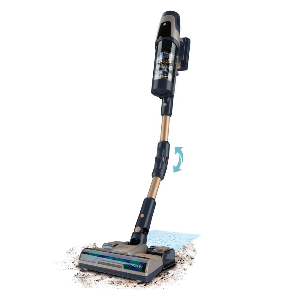 Cecotec Rockstar Odyssey Draadloze Steelstofzuiger met Laad/Leegstation