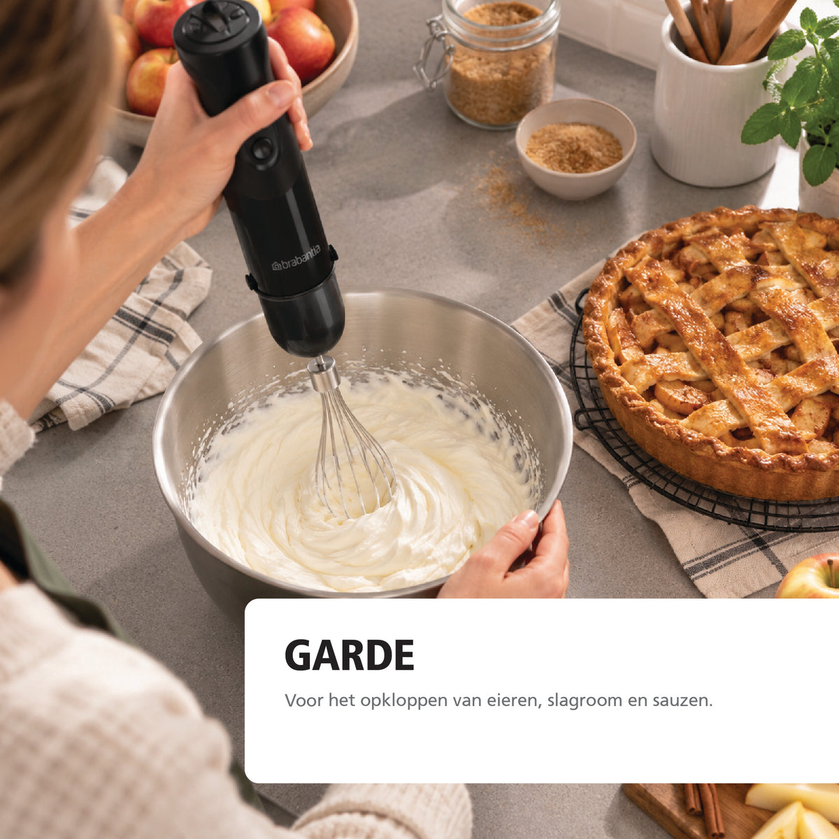 Brabantia Staafmixer Set -  BBEK1063MB