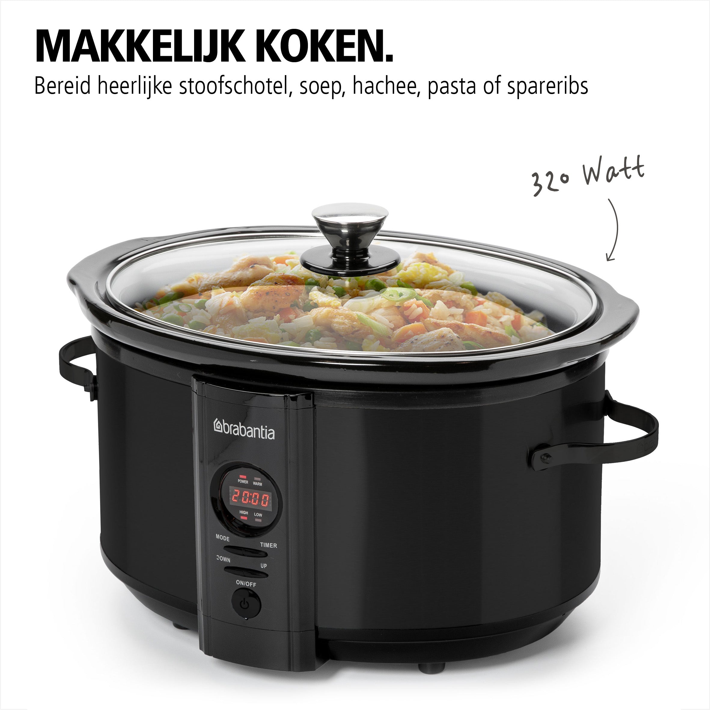 Brabantia Slowcooker - BBEK1083MB