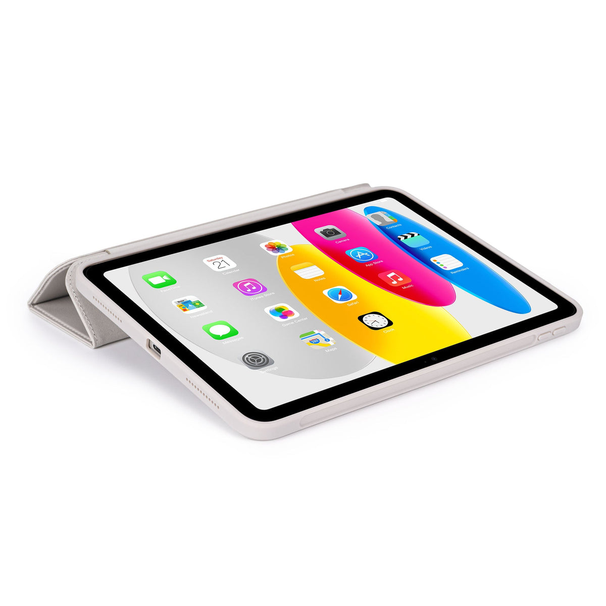 DECODED Silicone Slim iPad Case, Clay, iPad 10th & 11th gen