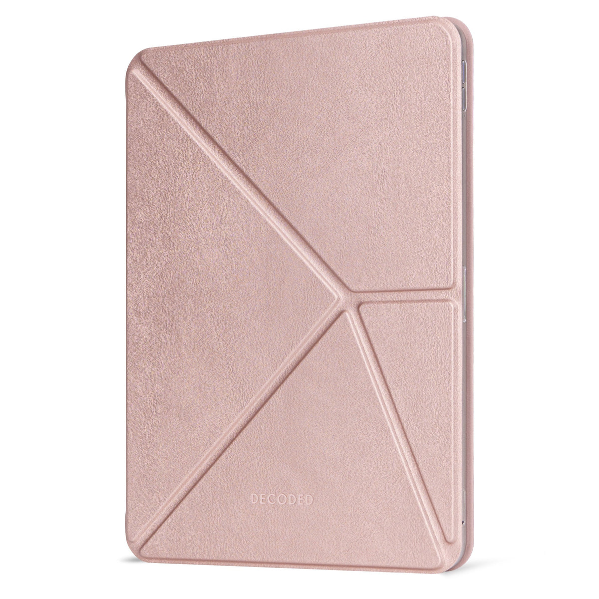 DECODED Silicone Slim Folio iPad Case, Champagne, iPad 10th & 11th gen