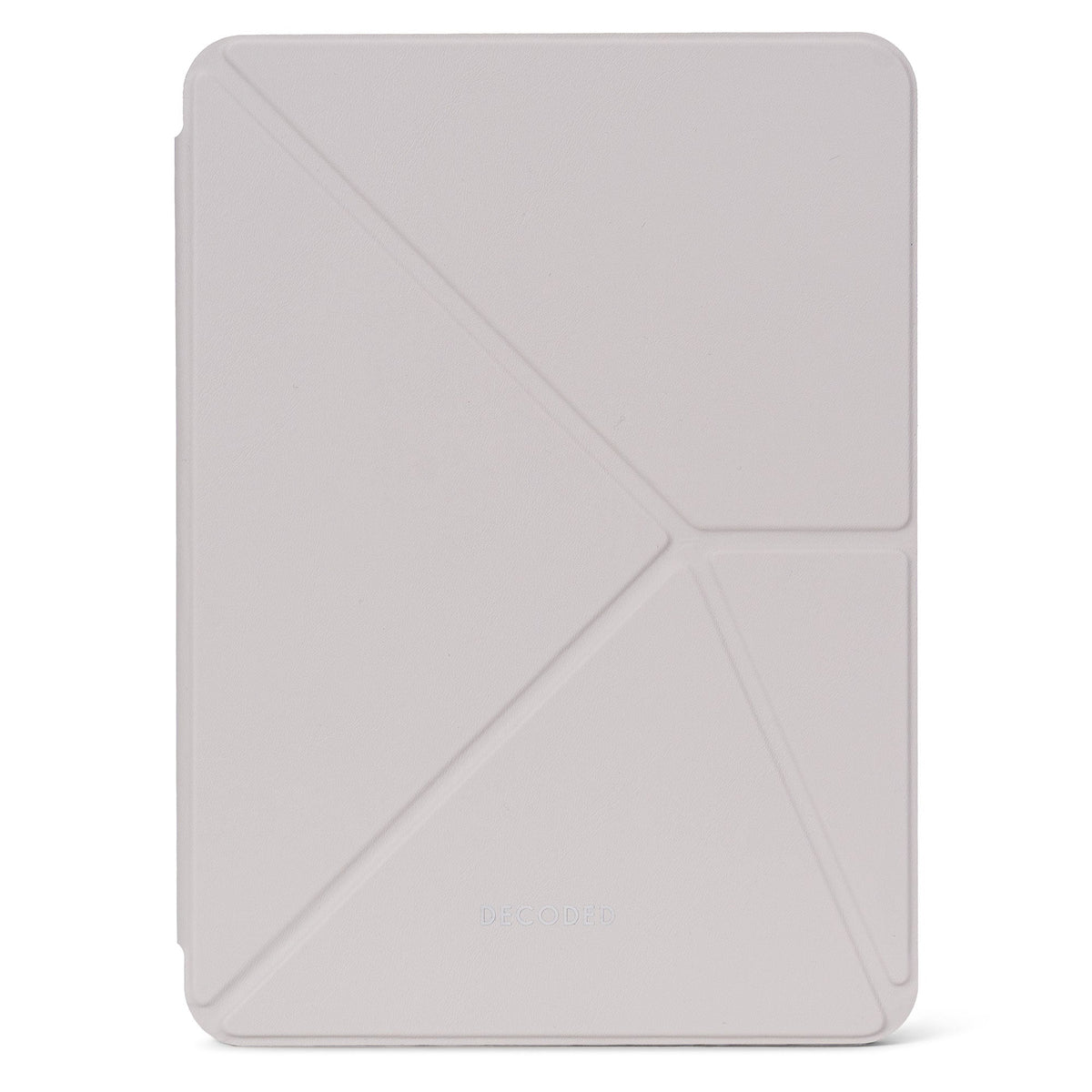 DECODED Silicone Slim Folio iPad Case, Clay, iPad 10th & 11th gen