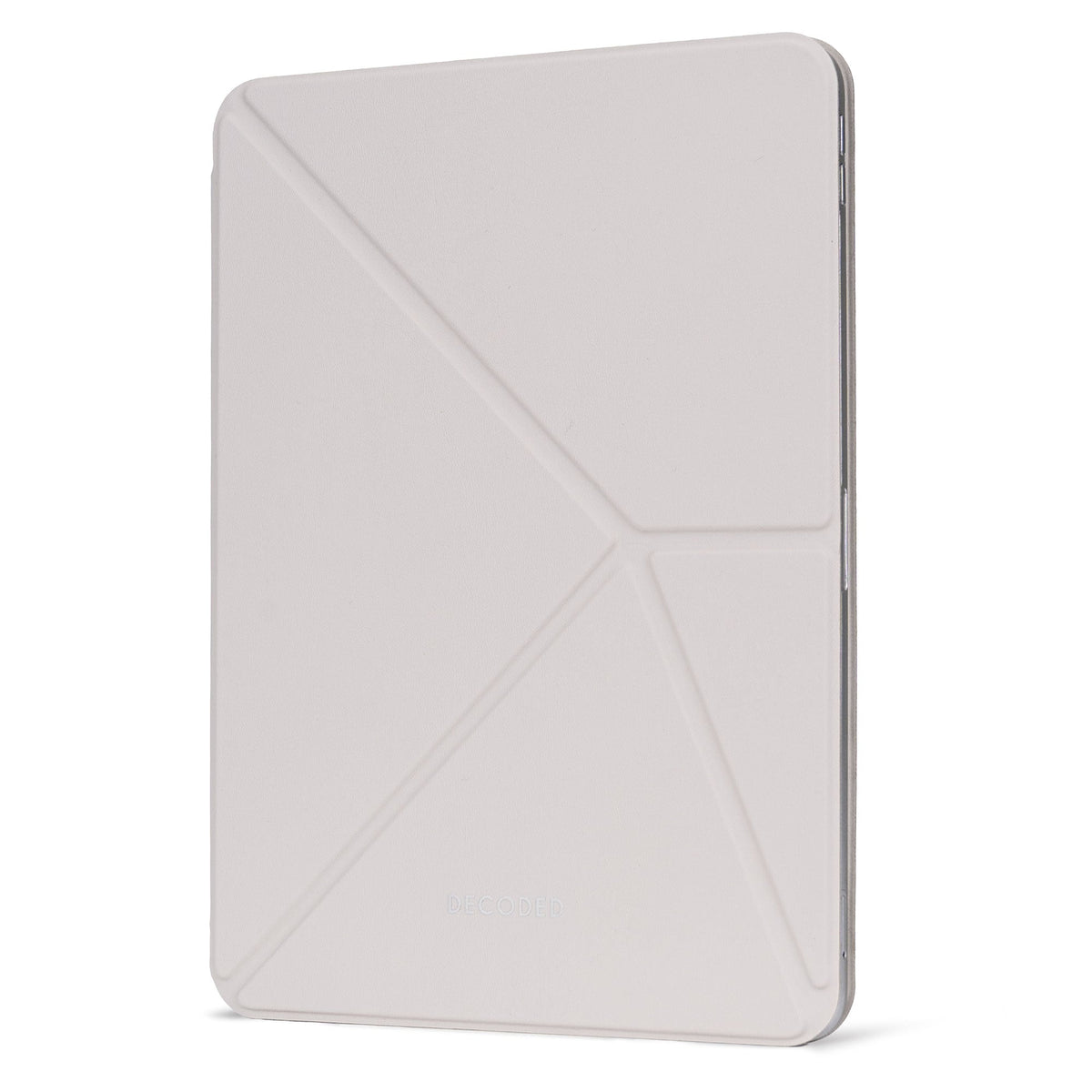 DECODED Silicone Slim Folio iPad Case, Clay, iPad 10th & 11th gen