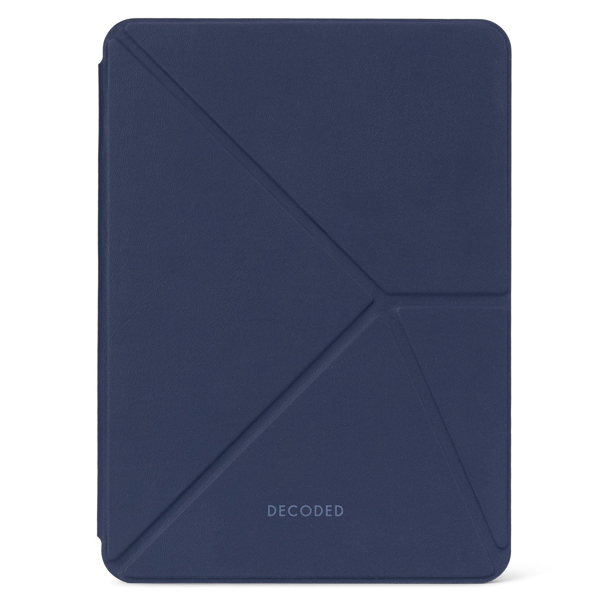 DECODED Silicone Slim Folio iPad Case, Navy, iPad 10th & 11th gen