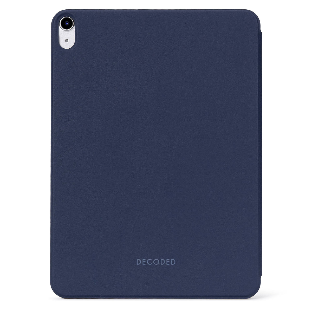 DECODED Silicone Slim Folio iPad Case, Navy, iPad 10th & 11th gen