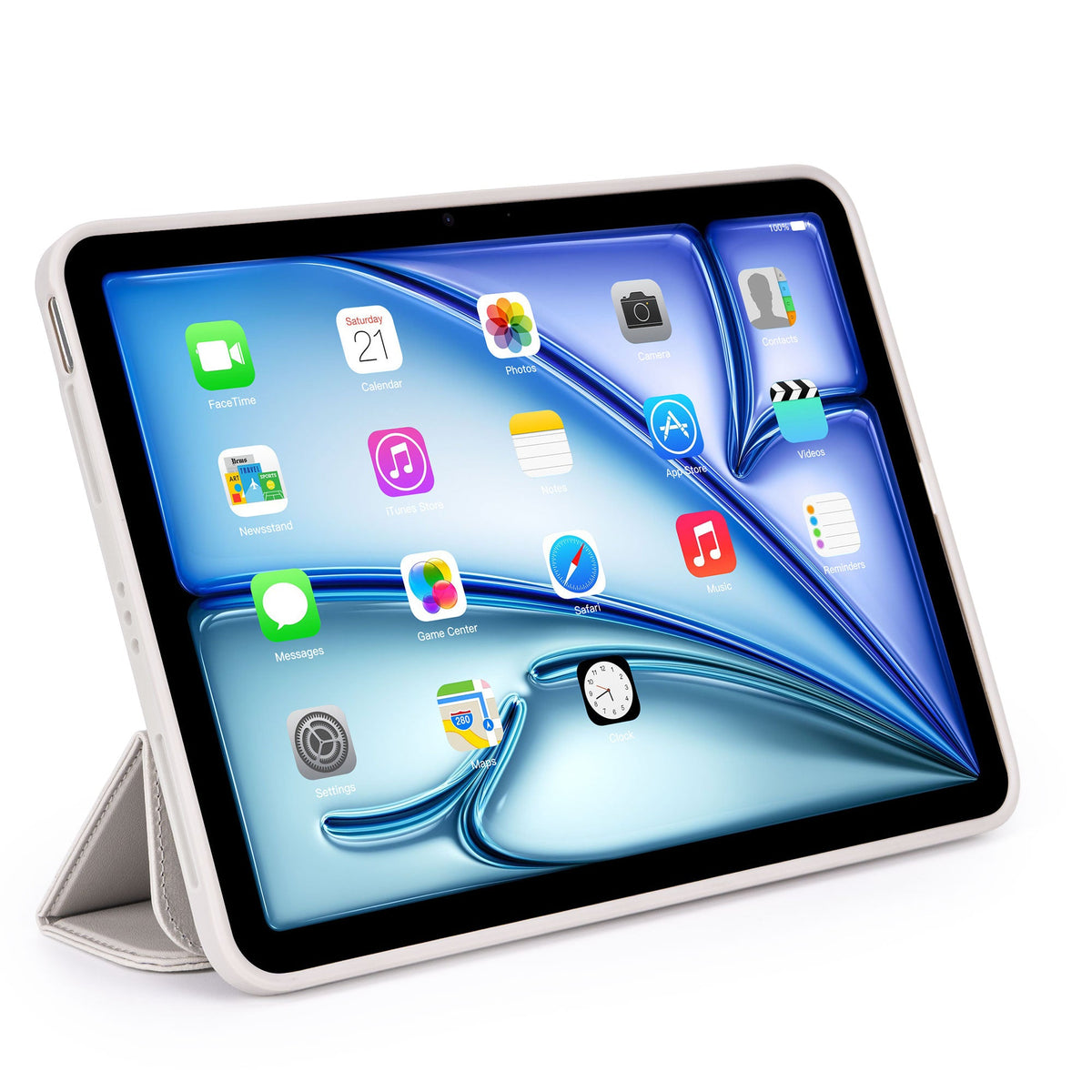 DECODED Silicone Slim iPad Case, Clay, iPad Air