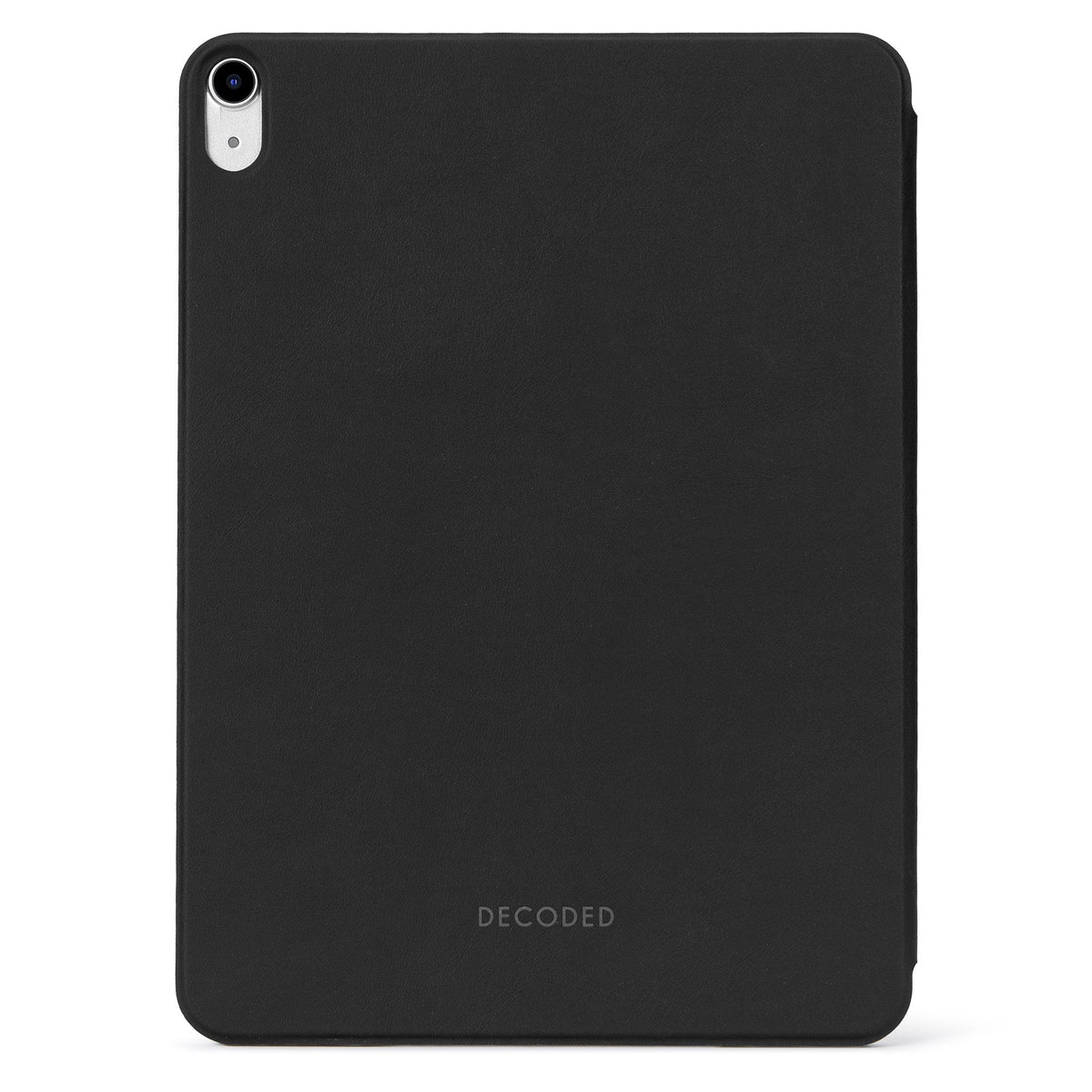 DECODED Silicone Slim Folio iPad Case, Charcoal, iPad Air