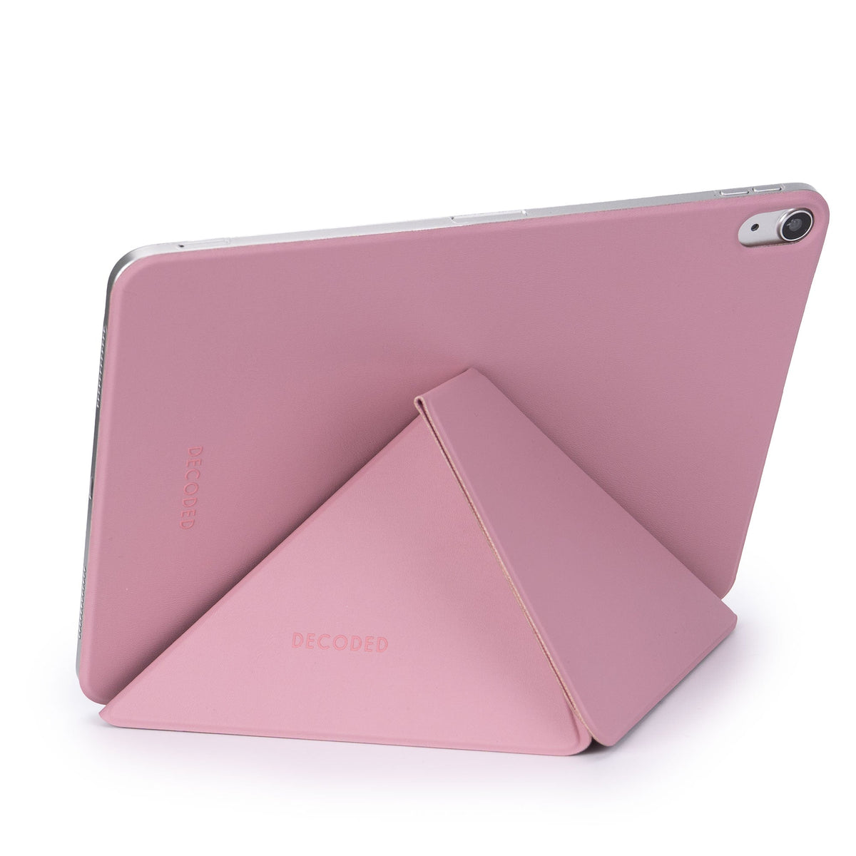 DECODED Silicone Slim Folio iPad Case, Rosette, iPad Air