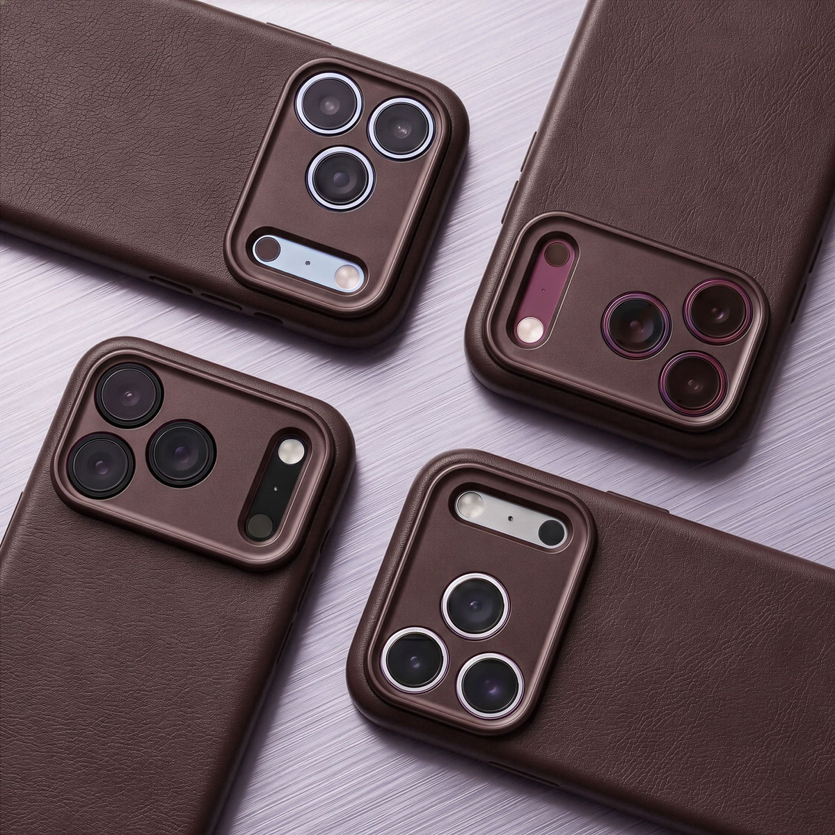 Leather Detachable Wallet Case | Chocolate Brown | iPhone 18 Pro Max | D27IPO18PMDW5CHB
