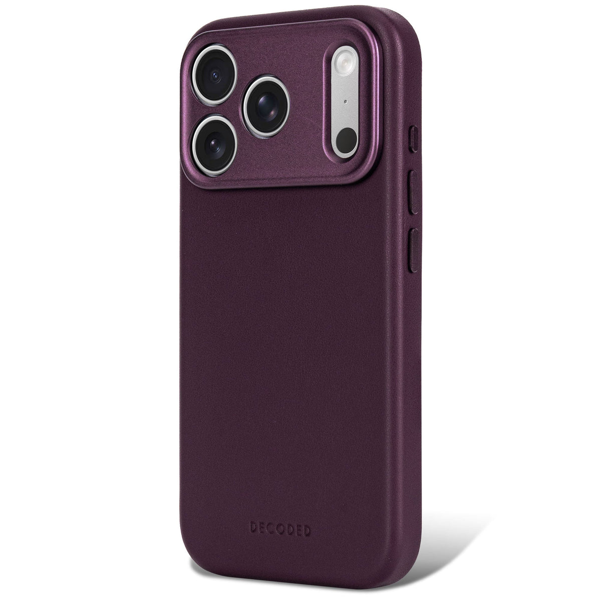 Leather Case | Burgundy Plum | iPhone 18 Pro | D27IPO18PBC1PM