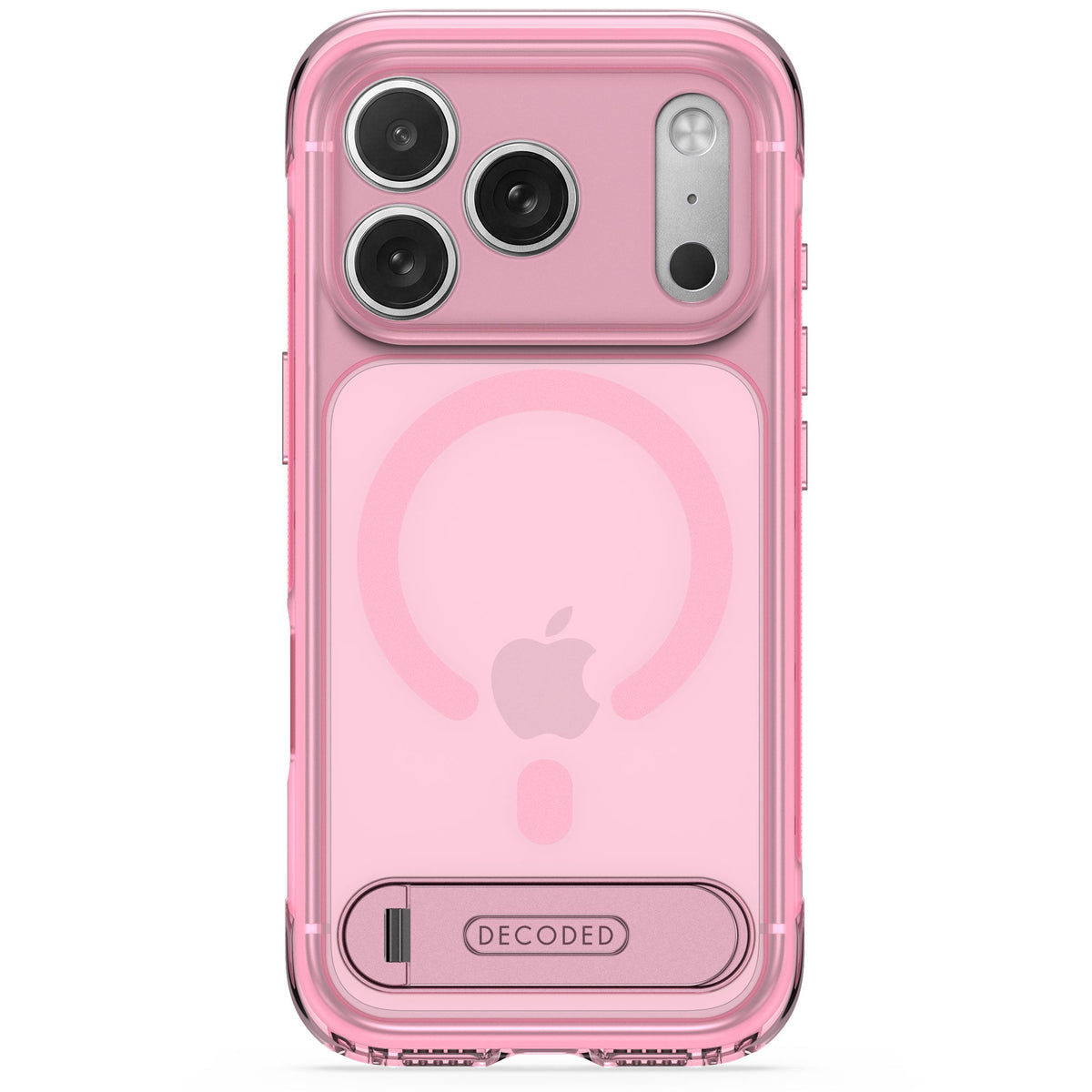Hybrid Stand Case | Clear Pink | iPhone 18 Pro Max | D27IPO18PMBCS8STCK